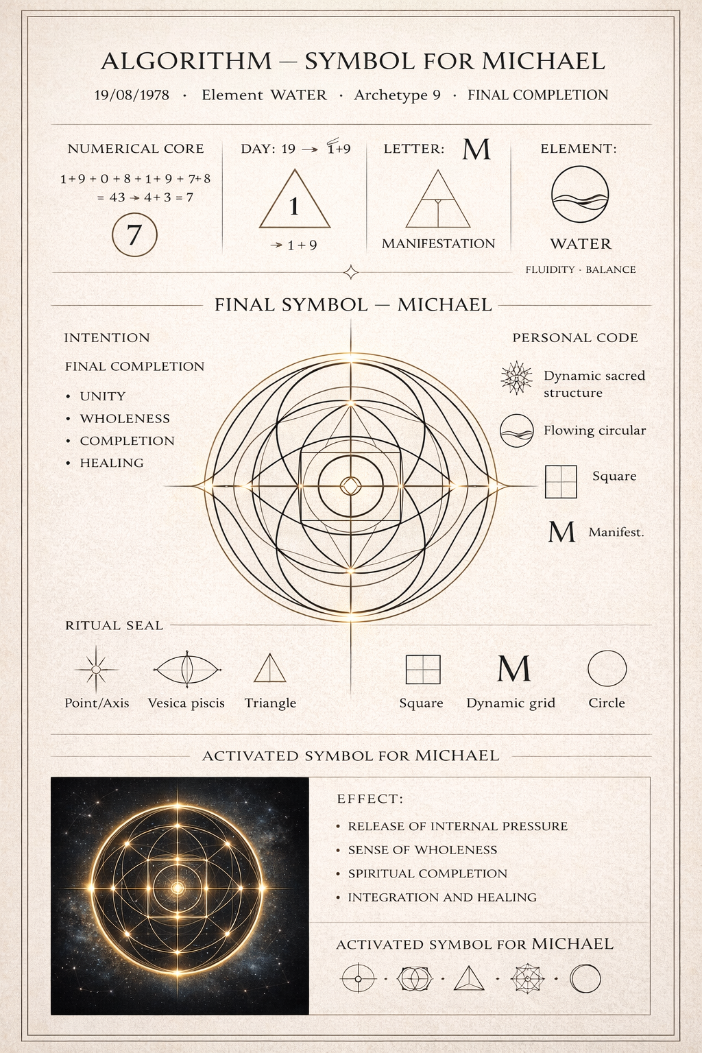 Personal Psychostabilizing Symbol